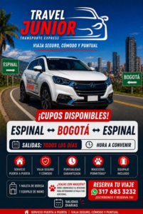 CUPO ESPINAL 🔁 BOGOTA