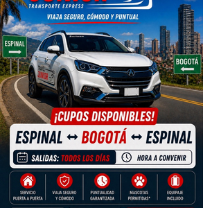 CUPO ESPINAL 🔁 BOGOTA