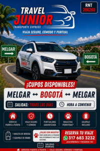 CUPO MELGAR 🔁 BOGOTÁ